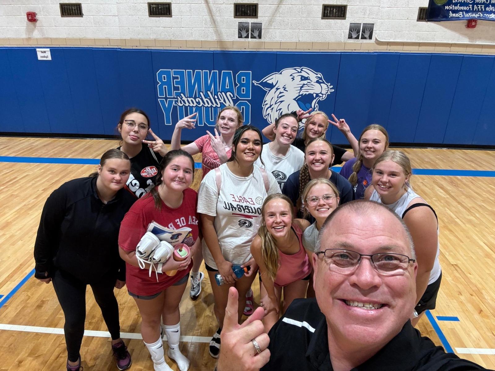 Mr.Lecher with VB Girls