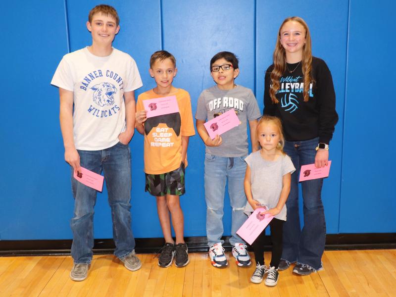 September Students of the Month