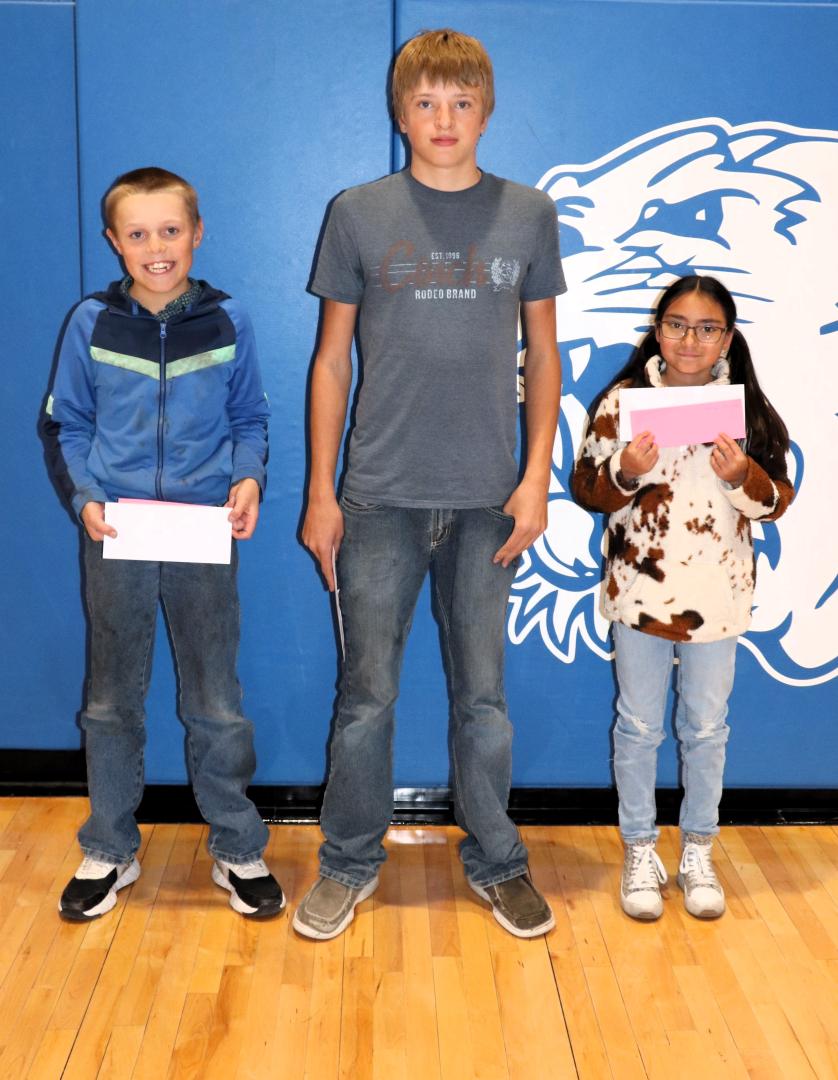 October Students of the Month