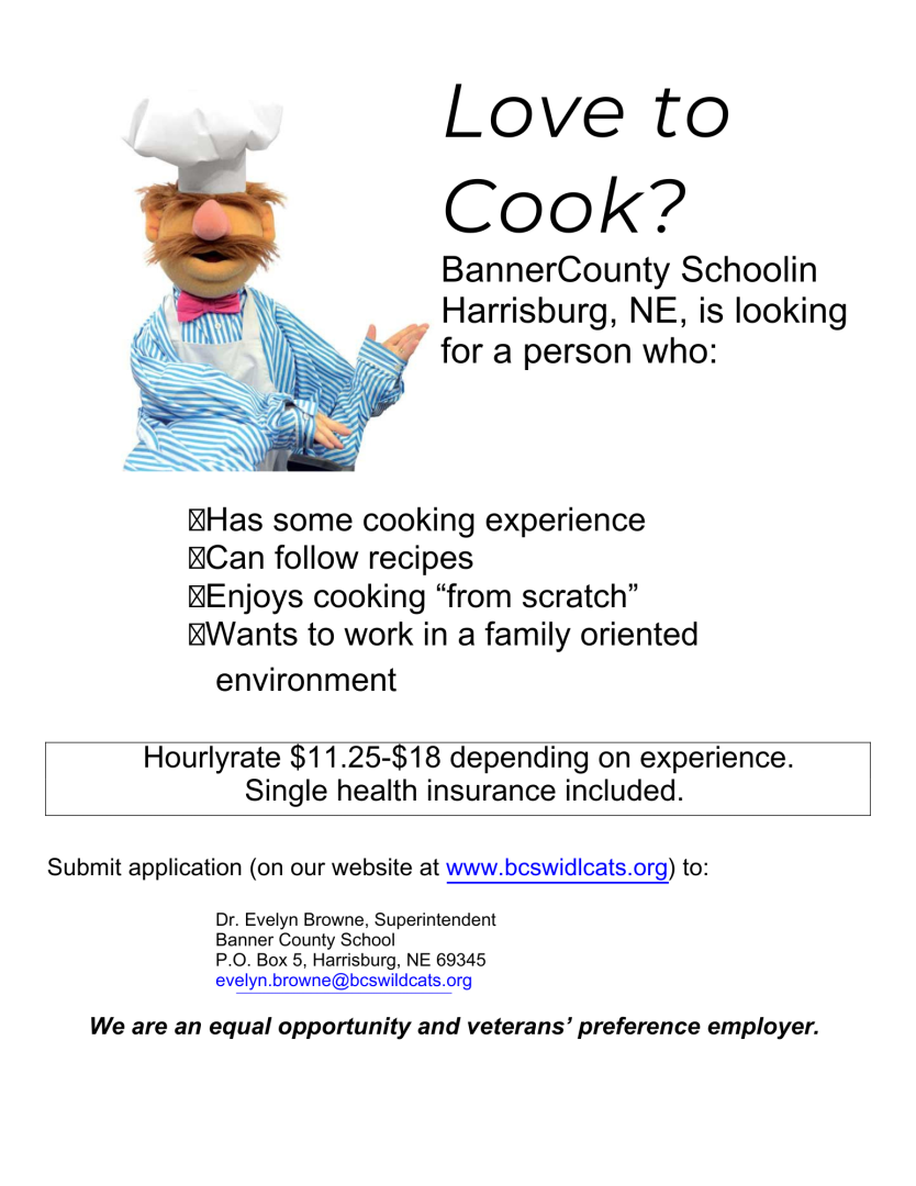 Cook 2025-2026